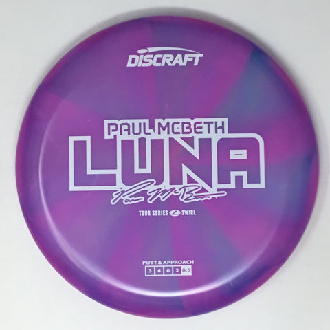 Discraft Luna (Z Swirl - Paul McBeth 2025 Tour Series) Putt & Approach