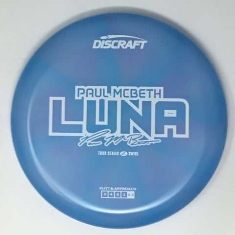Discraft Luna (Z Swirl - Paul McBeth 2025 Tour Series) Putt & Approach