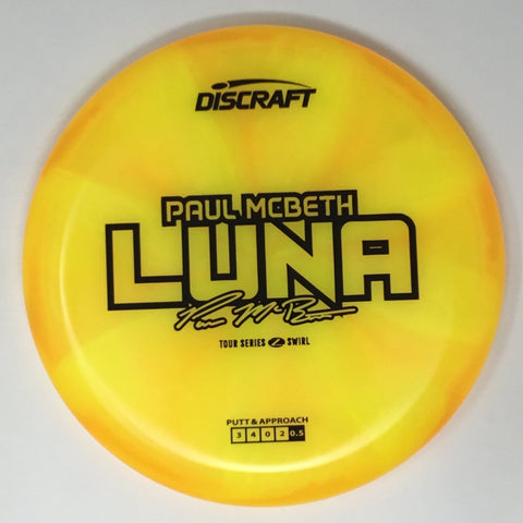 Discraft Luna (Z Swirl - Paul McBeth 2025 Tour Series) Putt & Approach