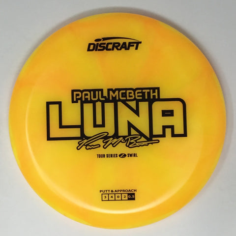 Discraft Luna (Z Swirl - Paul McBeth 2025 Tour Series) Putt & Approach