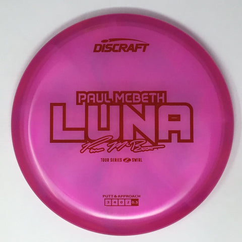Discraft Luna (Z Swirl - Paul McBeth 2025 Tour Series) Putt & Approach