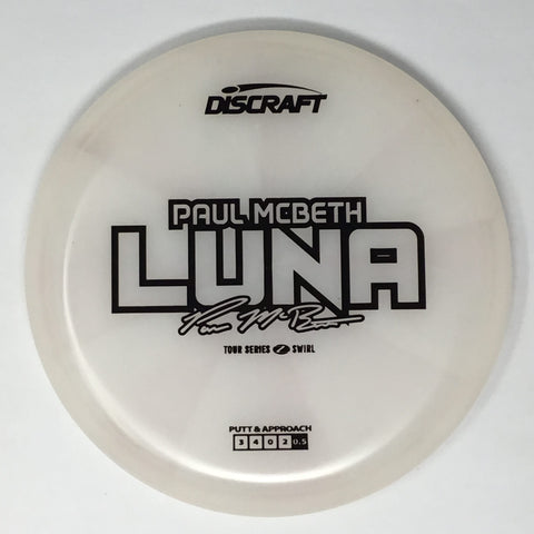 Discraft Luna (Z Swirl - Paul McBeth 2025 Tour Series) Putt & Approach