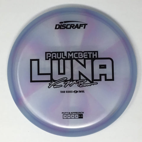 Discraft Luna (Z Swirl - Paul McBeth 2025 Tour Series) Putt & Approach