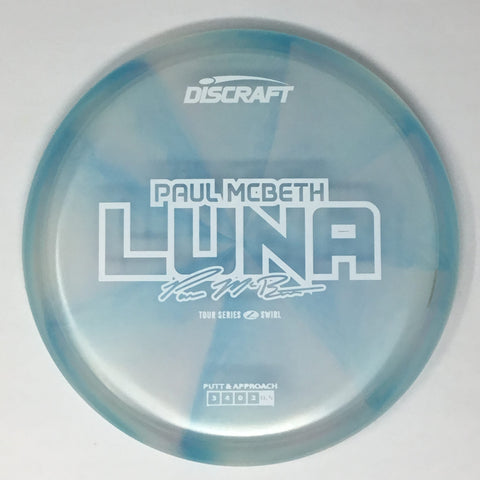 Discraft Luna (Z Swirl - Paul McBeth 2025 Tour Series) Putt & Approach