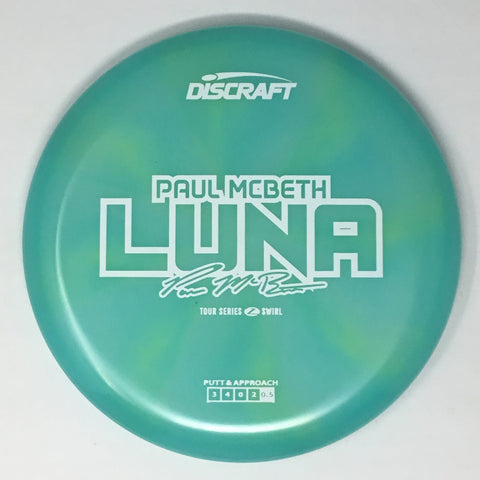 Discraft Luna (Z Swirl - Paul McBeth 2025 Tour Series) Putt & Approach