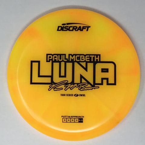 Discraft Luna (Z Swirl - Paul McBeth 2025 Tour Series) Putt & Approach