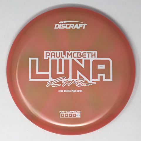 Discraft Luna (Z Swirl - Paul McBeth 2025 Tour Series) Putt & Approach