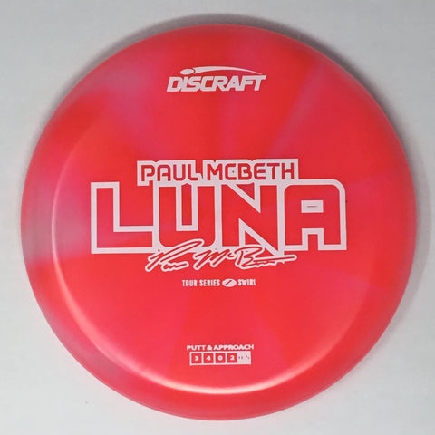 Discraft Luna (Z Swirl - Paul McBeth 2025 Tour Series) Putt & Approach