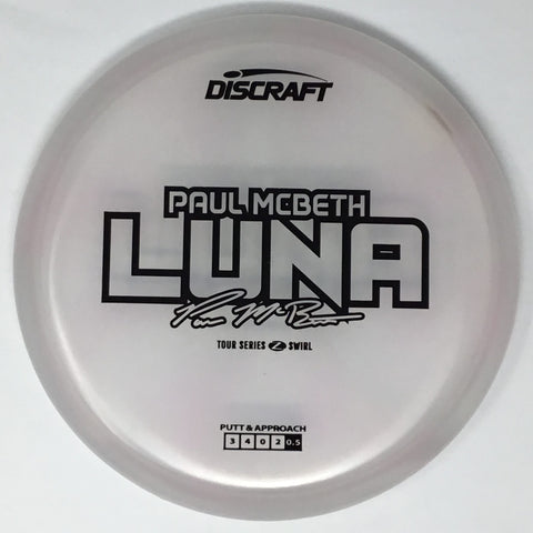 Discraft Luna (Z Swirl - Paul McBeth 2025 Tour Series) Putt & Approach