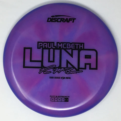 Discraft Luna (Z Swirl - Paul McBeth 2025 Tour Series) Putt & Approach