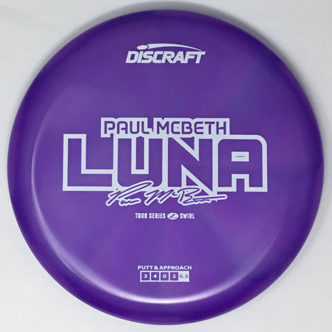 Discraft Luna (Z Swirl - Paul McBeth 2025 Tour Series) Putt & Approach