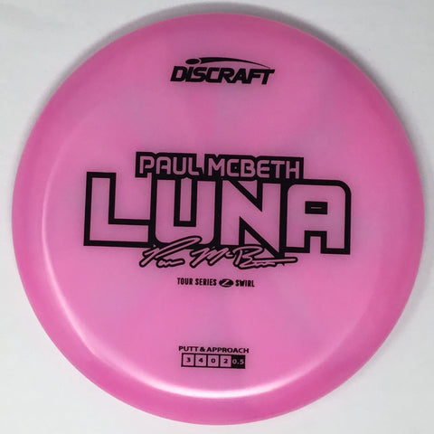 Discraft Luna (Z Swirl - Paul McBeth 2025 Tour Series) Putt & Approach