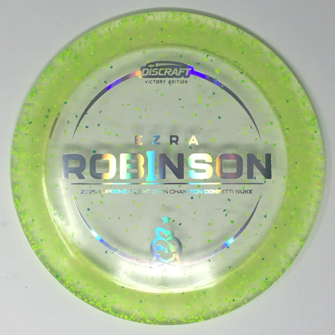 Discraft Nuke (Z Confetti - Ezra Robinson 2025 Supreme Flight Open Champion) Distance Driver