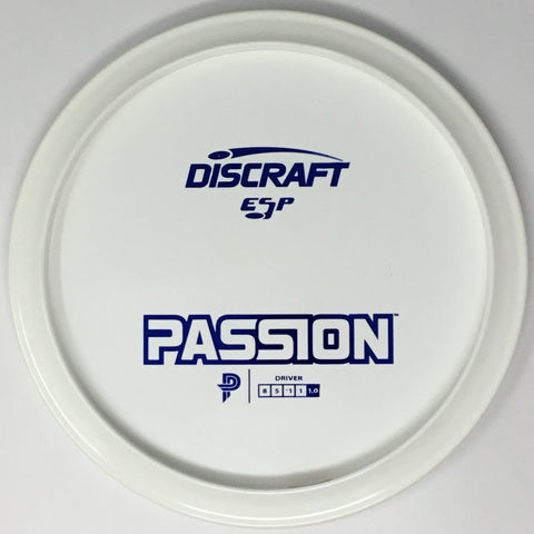 Discraft Passion (ESP - White/Dyeable Bottom Stamped) Fairway Driver