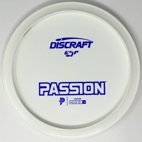 Discraft Passion (ESP - White/Dyeable Bottom Stamped) Fairway Driver