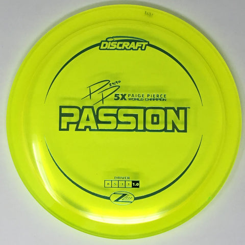 Discraft Passion (Z Lite - Paige Pierce 5x World Champion Signature Series) Fairway Driver