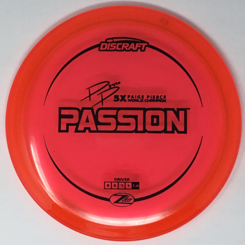 Discraft Passion (Z Lite - Paige Pierce 5x World Champion Signature Series) Fairway Driver