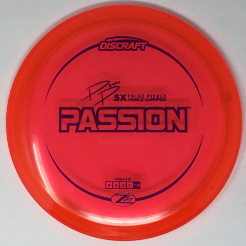 Discraft Passion (Z Lite - Paige Pierce 5x World Champion Signature Series) Fairway Driver