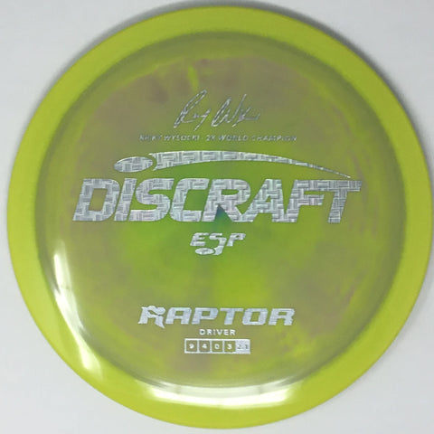 Discraft Raptor (ESP - Ricky Wysocki Signature Series) Fairway Driver