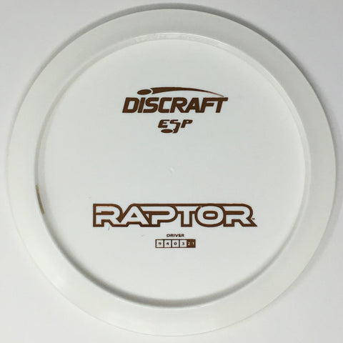 Discraft Raptor (ESP - White/Dyeable Bottom Stamped) Fairway Driver
