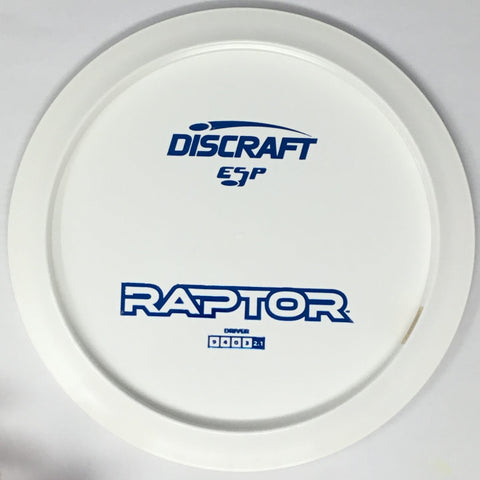 Discraft Raptor (ESP - White/Dyeable Bottom Stamped) Fairway Driver