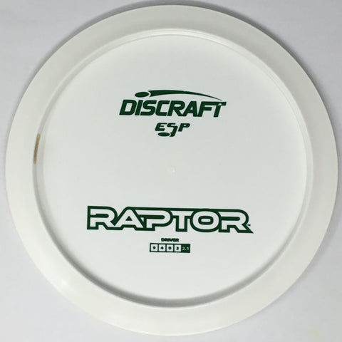 Discraft Raptor (ESP - White/Dyeable Bottom Stamped) Fairway Driver