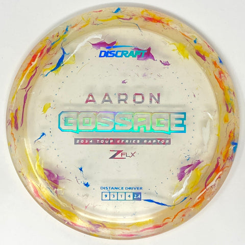 Discraft Raptor (Jawbreaker Z FLX - Aaron Gossage 2024 Tour Series) Fairway Driver