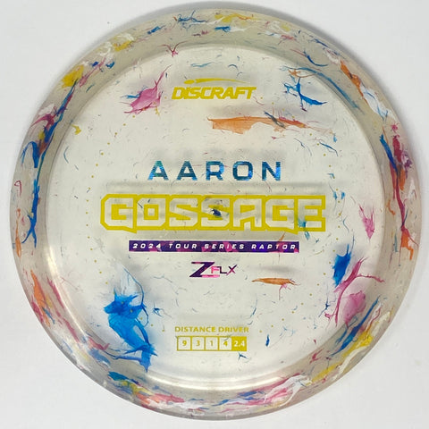 Discraft Raptor (Jawbreaker Z FLX - Aaron Gossage 2024 Tour Series) Fairway Driver