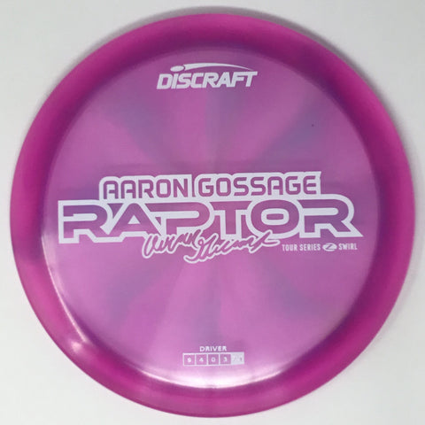 Discraft Raptor (Z Swirl - Aaron Gossage 2025 Tour Series) Fairway Driver
