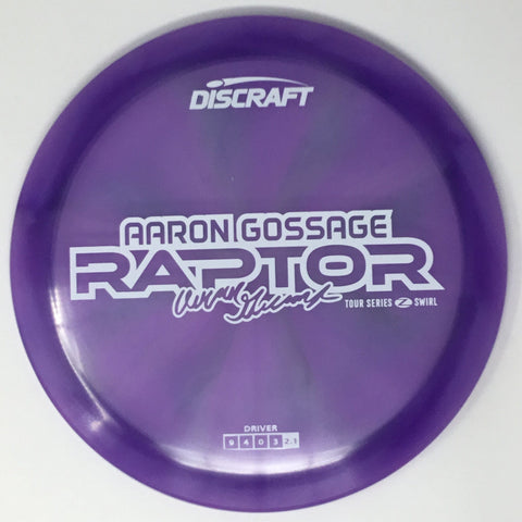 Discraft Raptor (Z Swirl - Aaron Gossage 2025 Tour Series) Fairway Driver