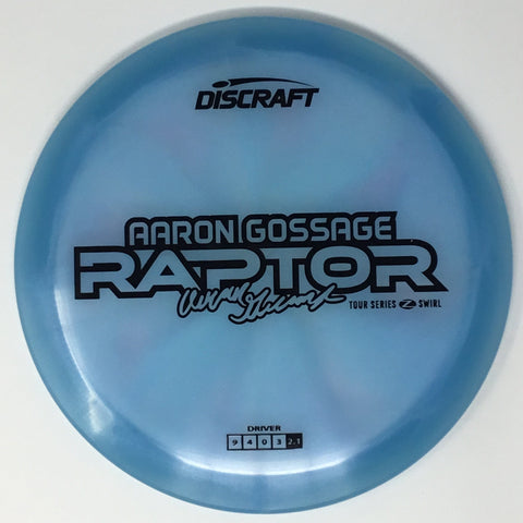 Discraft Raptor (Z Swirl - Aaron Gossage 2025 Tour Series) Fairway Driver