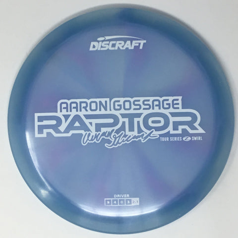 Discraft Raptor (Z Swirl - Aaron Gossage 2025 Tour Series) Fairway Driver
