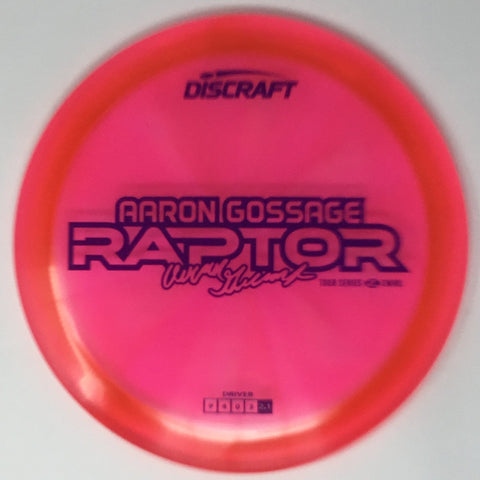 Discraft Raptor (Z Swirl - Aaron Gossage 2025 Tour Series) Fairway Driver
