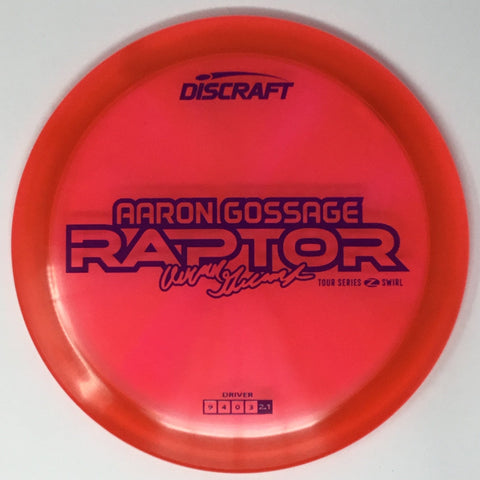 Discraft Raptor (Z Swirl - Aaron Gossage 2025 Tour Series) Fairway Driver