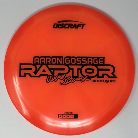 Discraft Raptor (Z Swirl - Aaron Gossage 2025 Tour Series) Fairway Driver