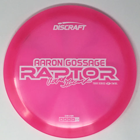 Discraft Raptor (Z Swirl - Aaron Gossage 2025 Tour Series) Fairway Driver