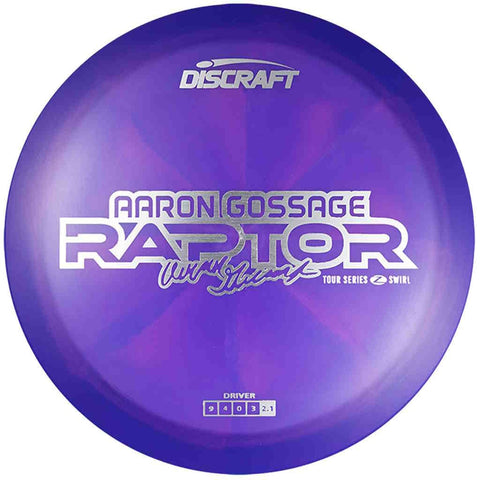 Discraft Raptor (Z Swirl - Aaron Gossage 2025 Tour Series - Preorder) Fairway Driver