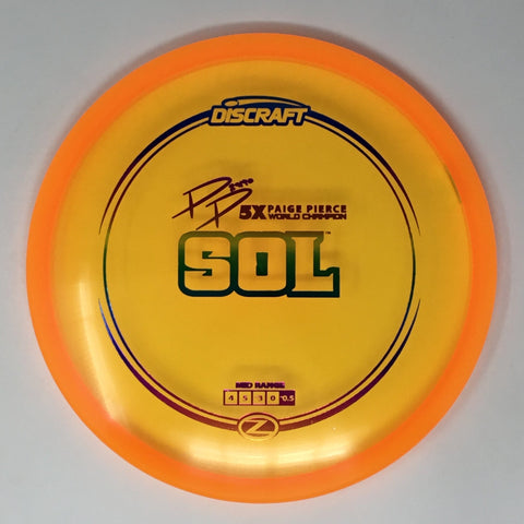 Discraft Sol (Z Line, Paige Pierce 5x World Champion) Midrange