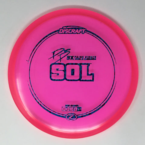 Discraft Sol (Z Line, Paige Pierce 5x World Champion) Midrange