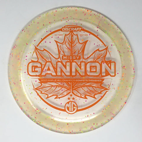 Discraft Thrasher (Z Confetti - Missy Gannon 2025 Maple Hill Champion) Distance Driver