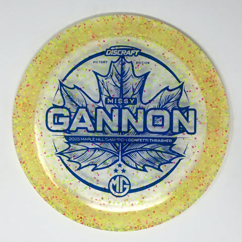 Discraft Thrasher (Z Confetti - Missy Gannon 2025 Maple Hill Champion) Distance Driver