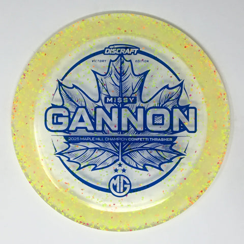 Discraft Thrasher (Z Confetti - Missy Gannon 2025 Maple Hill Champion) Distance Driver