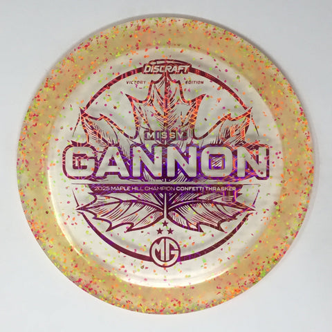 Discraft Thrasher (Z Confetti - Missy Gannon 2025 Maple Hill Champion) Distance Driver