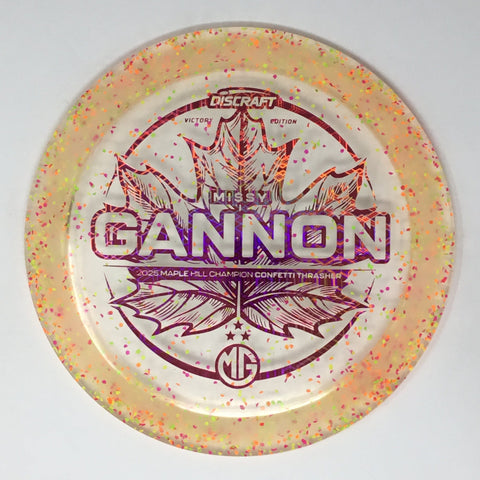 Discraft Thrasher (Z Confetti - Missy Gannon 2025 Maple Hill Champion) Distance Driver