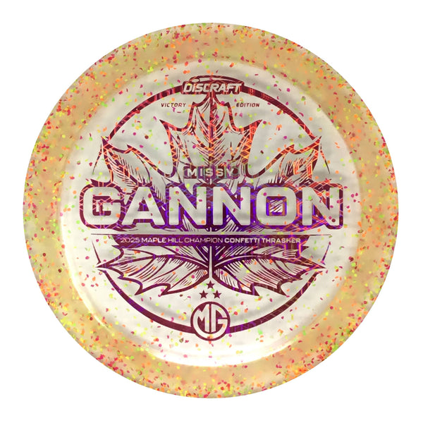 Discraft Thrasher (Z Confetti - Missy Gannon 2025 Maple Hill Champion) Distance Driver