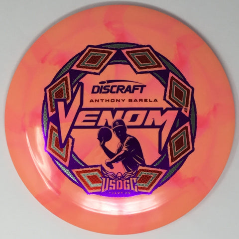 Discraft Venom (ESP Swirl - Anthony Barela USDGC) Distance Driver