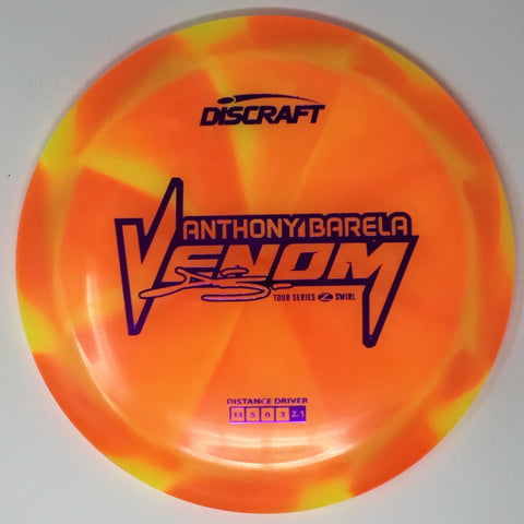 Discraft Venom (Z Swirl - Anthony Barela 2025 Tour Series) Distance Driver
