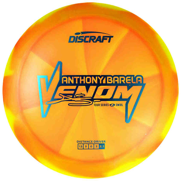 Discraft Venom (Z Swirl - Anthony Barela 2025 Tour Series - Preorder) Distance Driver