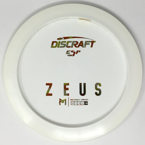 Discraft Zeus (ESP - White/Dyeable Bottom Stamped) Distance Driver