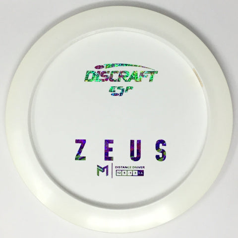 Discraft Zeus (ESP - White/Dyeable Bottom Stamped) Distance Driver